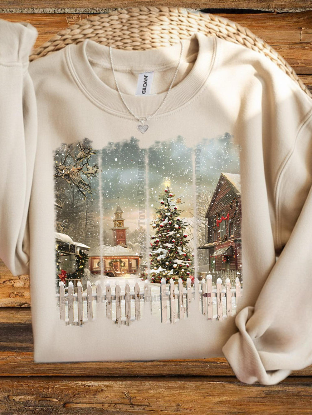 Christmas Brush DTF transfer design – image 1