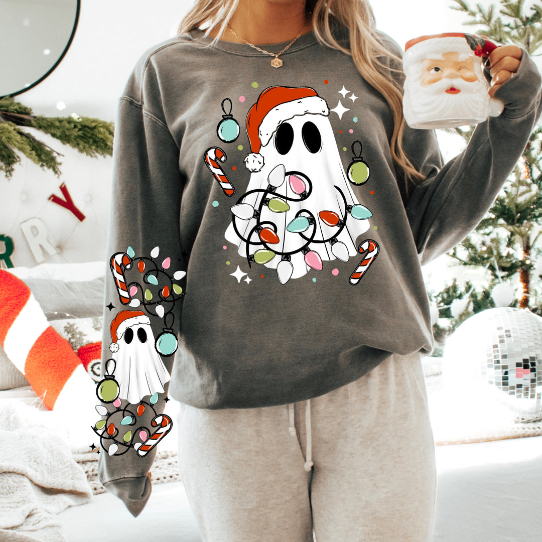 CHRISTMAS GHOSTIE SLEEVES mockup