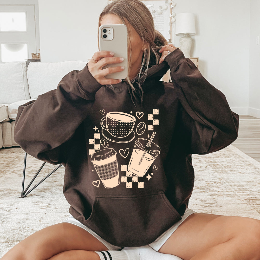Coffee Gnomes (Cream) DTF Transfer
