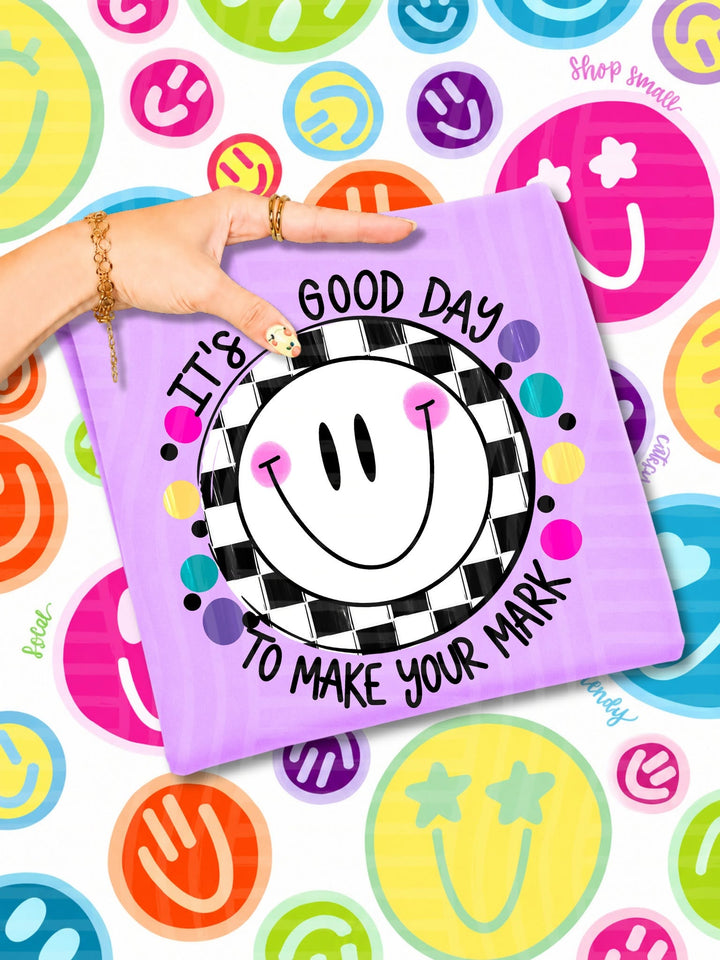 Dot Day It’s a Good Day to Make Your Mark DTF transfer design