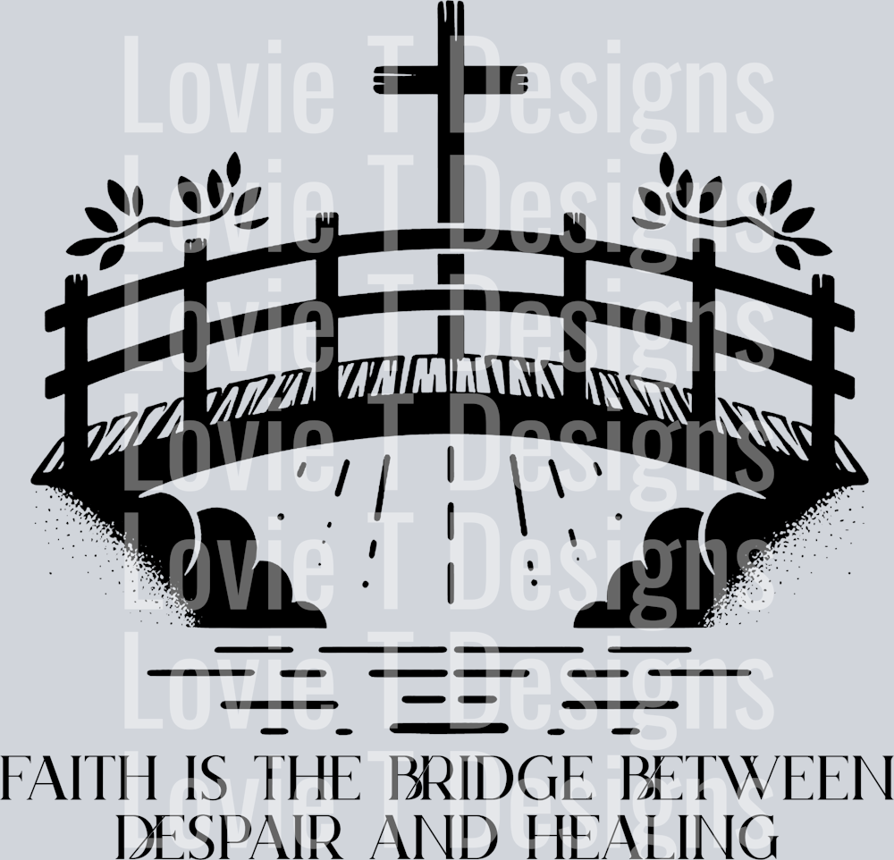 faith is the bridge - black