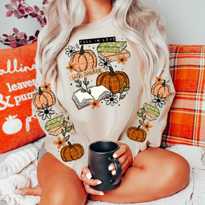 Fall in Love With Reading DTF Transfer