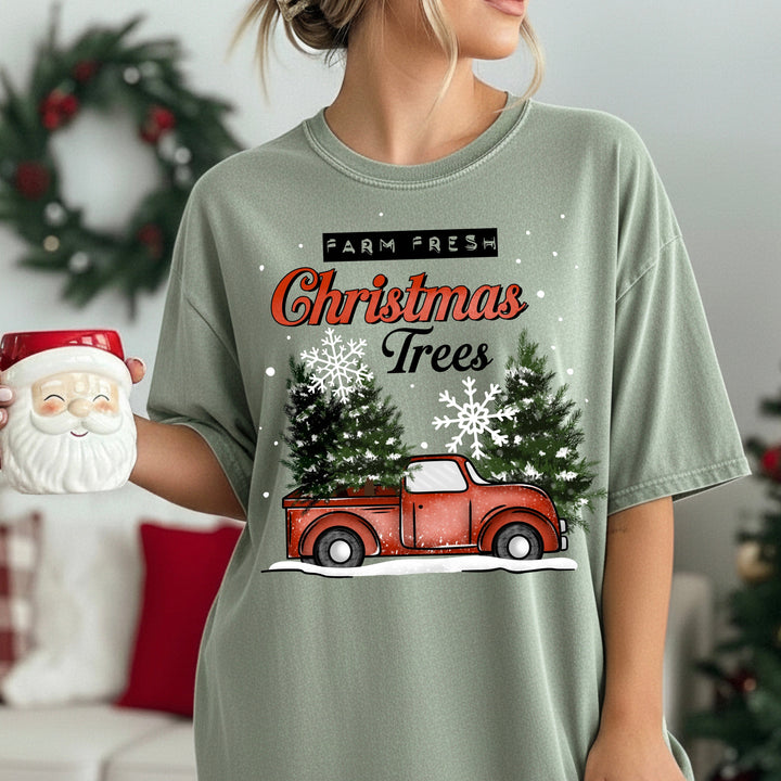 FARM FRESH CHRISTMAS TREES mockup