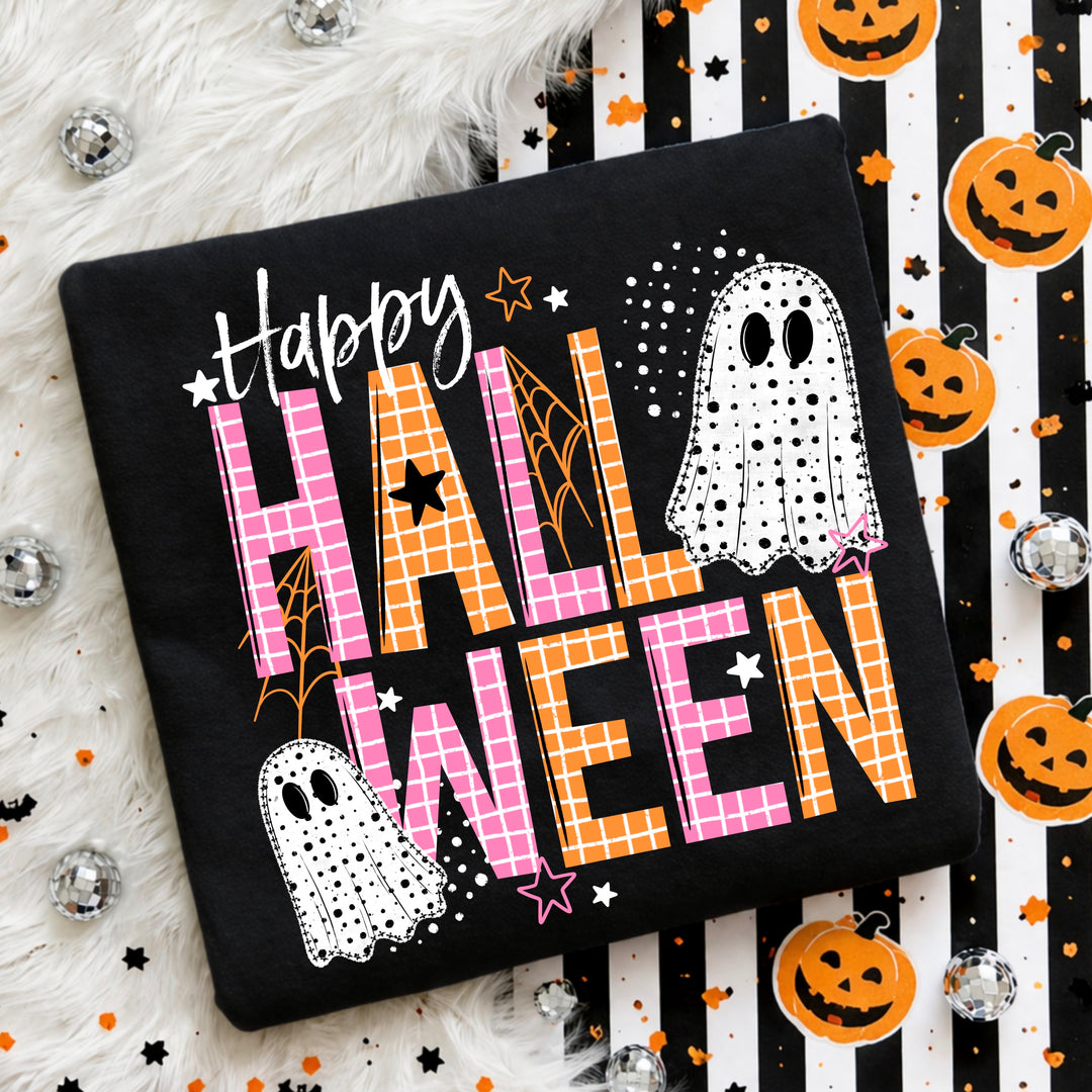 Happy Halloween (White) DTF Transfer