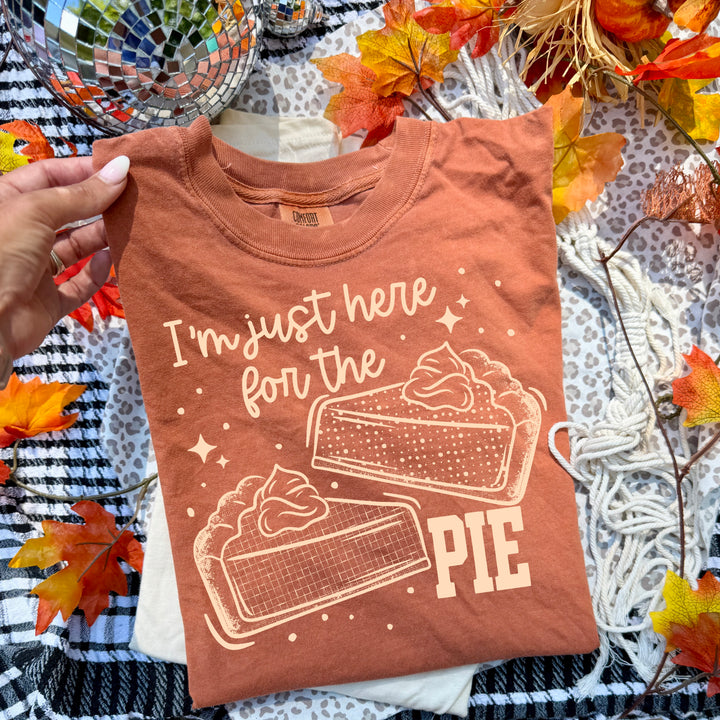 Here for the Pie (Tan) DTF Transfer