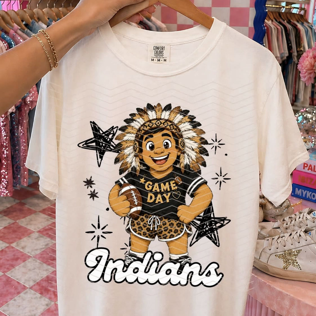Kinda Chic Mascot Game Day DTF mockup