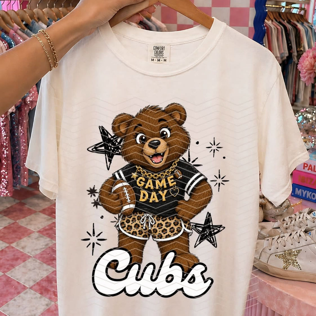 Kinda Chic Mascot Game Day tee mockup