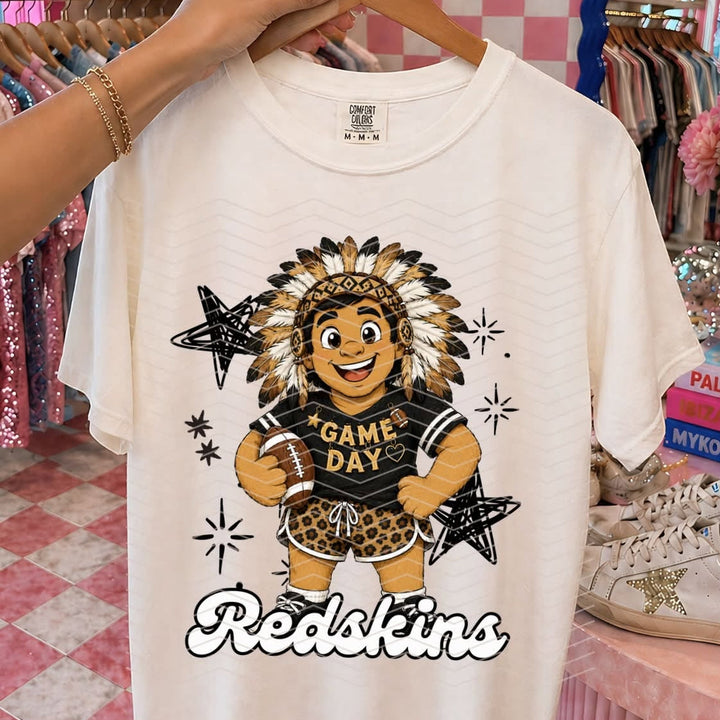 Kinda Chic Mascot Game Day tee mockup