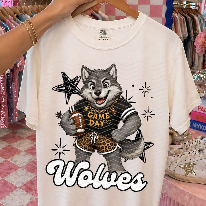 Kinda Chic Mascot Game Day tee mockup