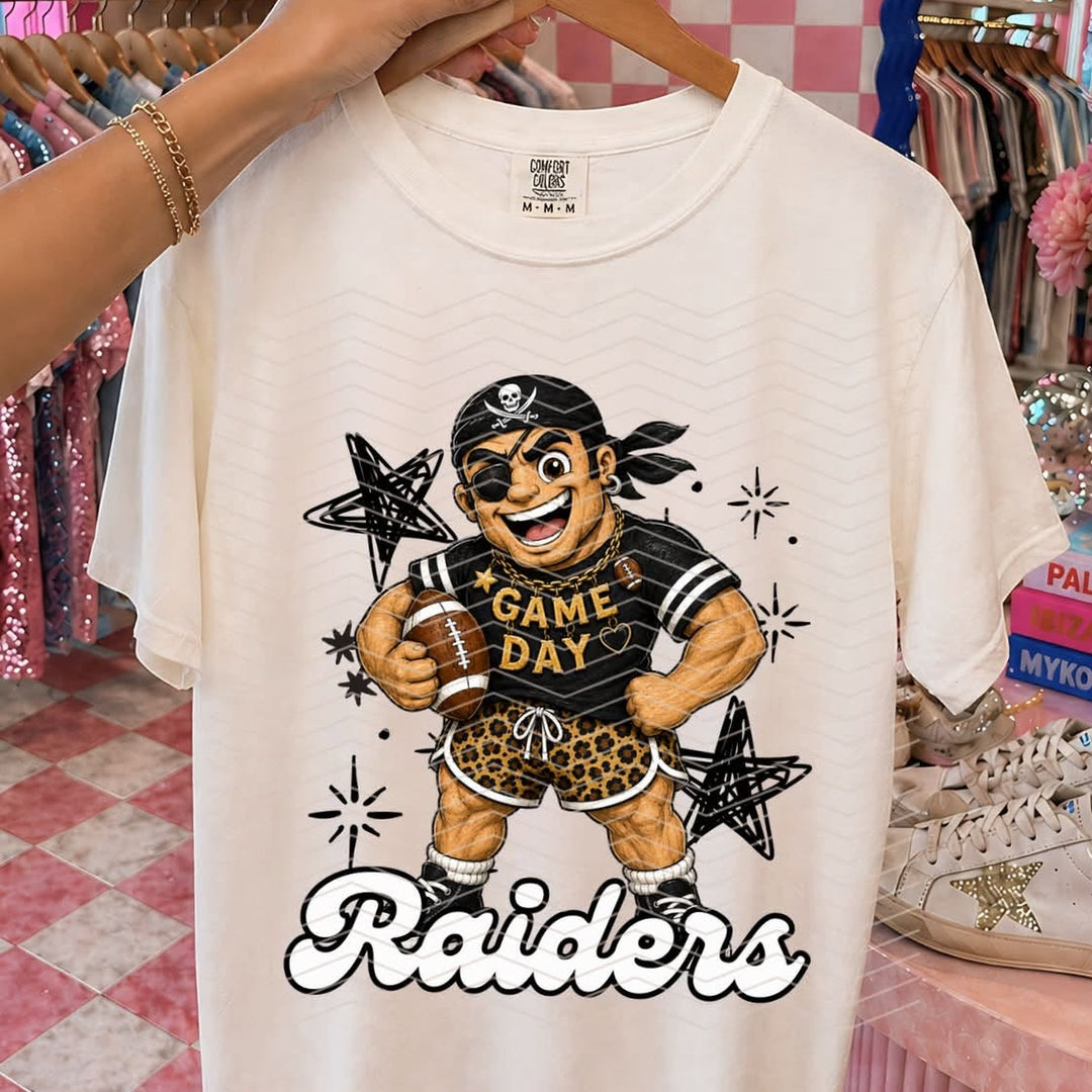 Kinda Chic Mascot Game Day tee mockup