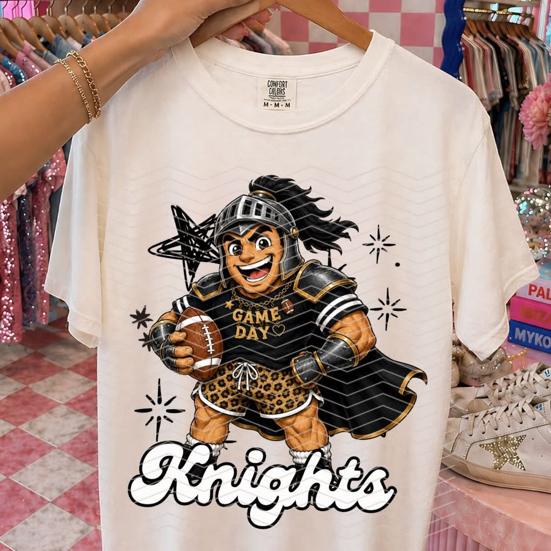 Kinda Chic Mascot Game Day DTF mockup