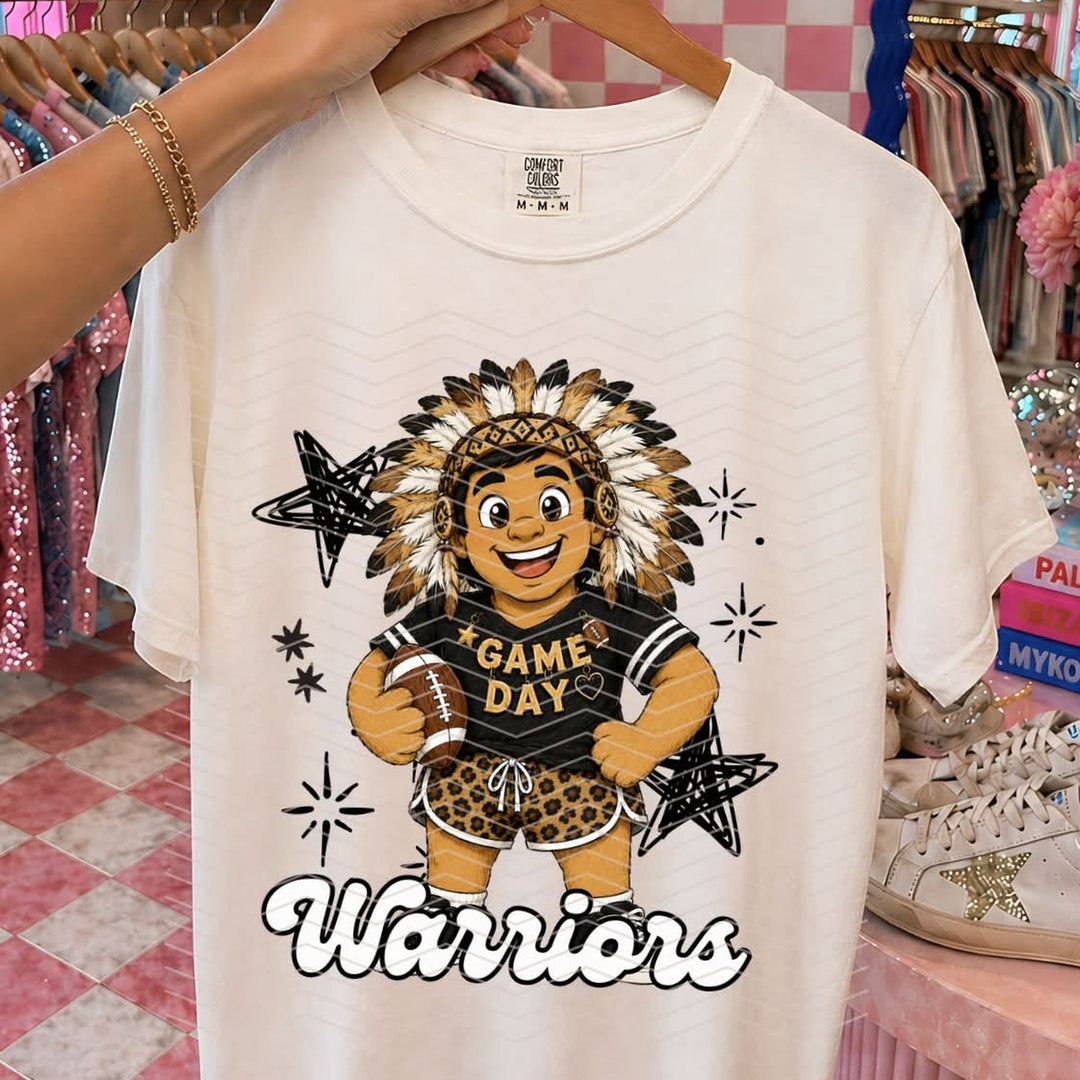 Kinda Chic Mascot Game Day tee mockup