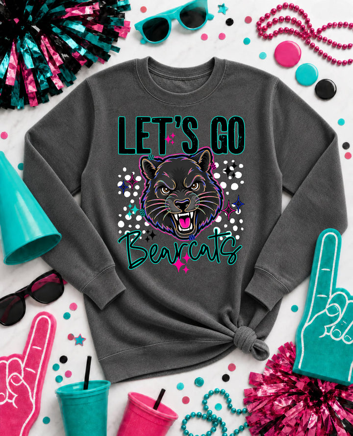 Let's Go BEARCATS 2 mascot design preview