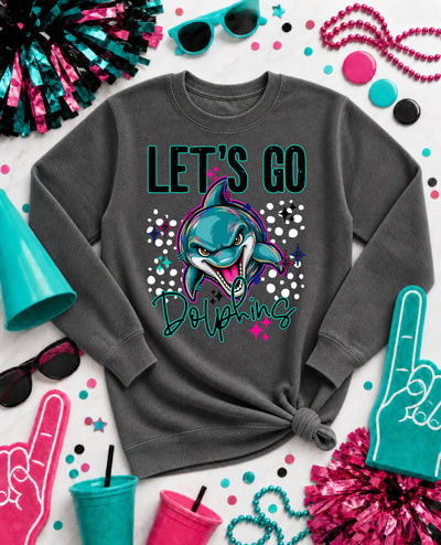 Let's Go Mascots Dolphins mockup