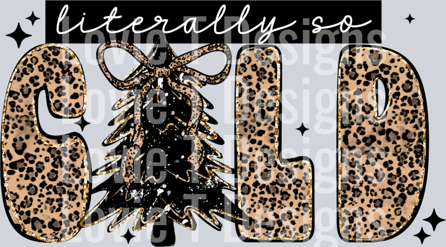 literally so cold leopard