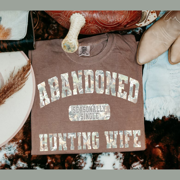 Abandoned Hunting Wife V1 DTF transfer design – image 1