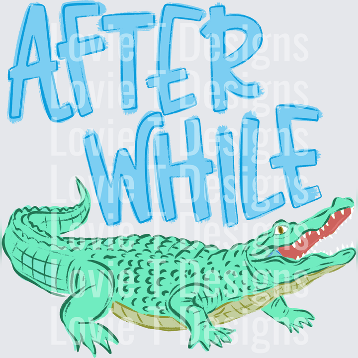 After While Boy DTF transfer design