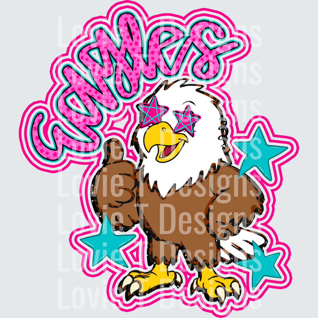 Eagles Pink – DTF Transfer