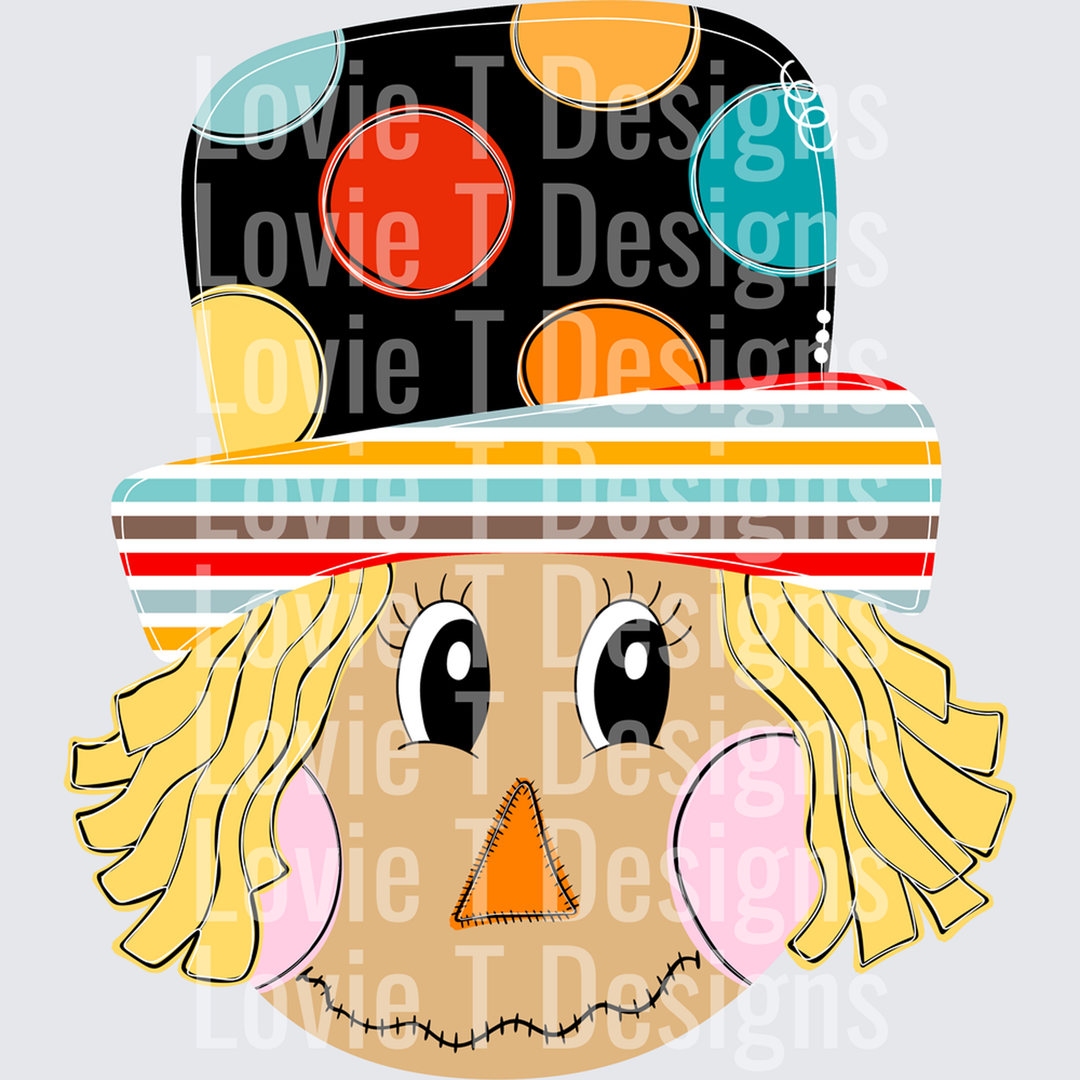 Fall Scarecrow – DTF Transfer