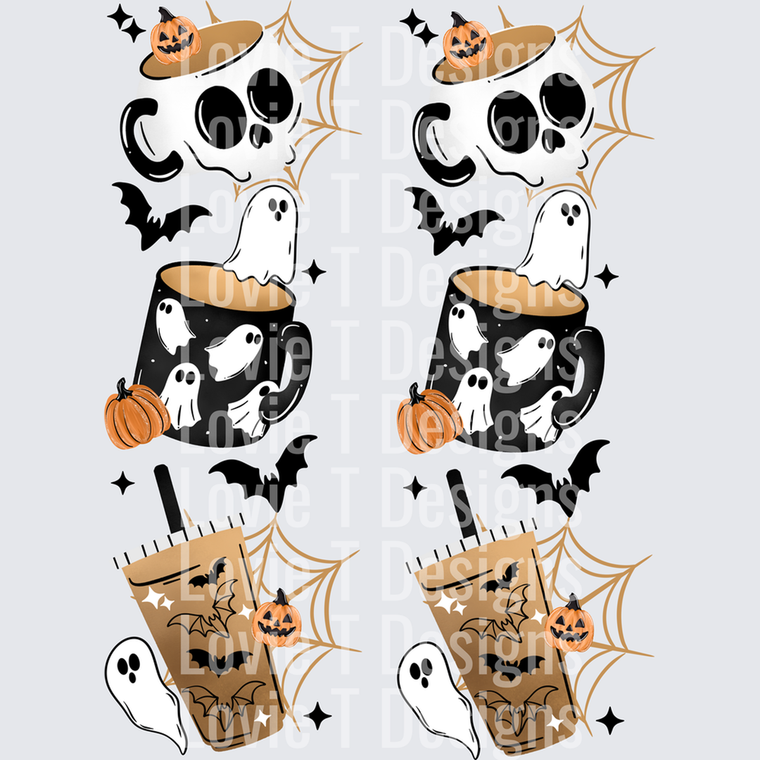 Freshly Booâ€™d Coffee Sleeve â€“ DTF Transfer
