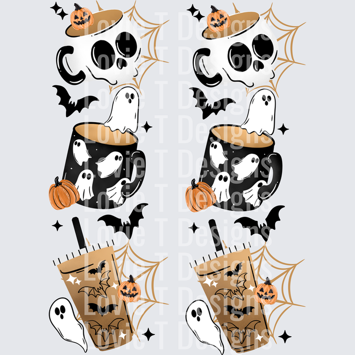 Freshly Booâ€™d Coffee Sleeve â€“ DTF Transfer