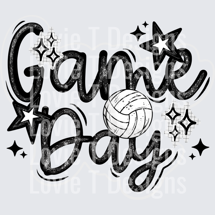 Game Day Volleyball – DTF Transfer