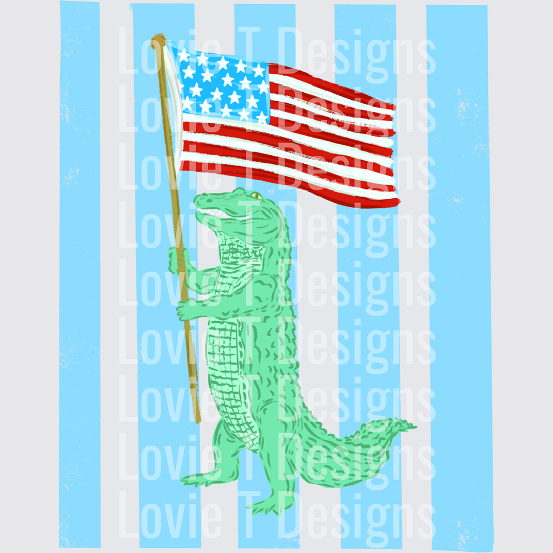 Gator Boy – DTF Transfer