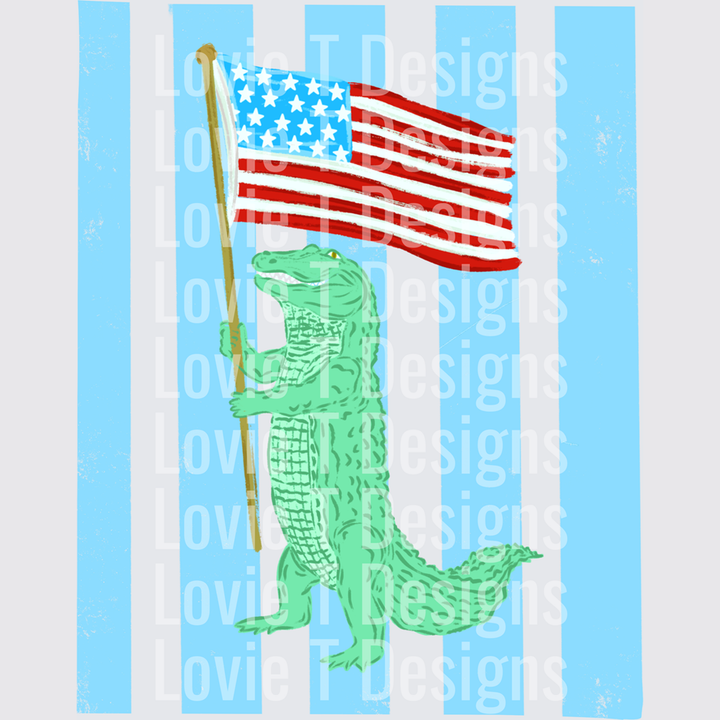 Gator Boy – DTF Transfer