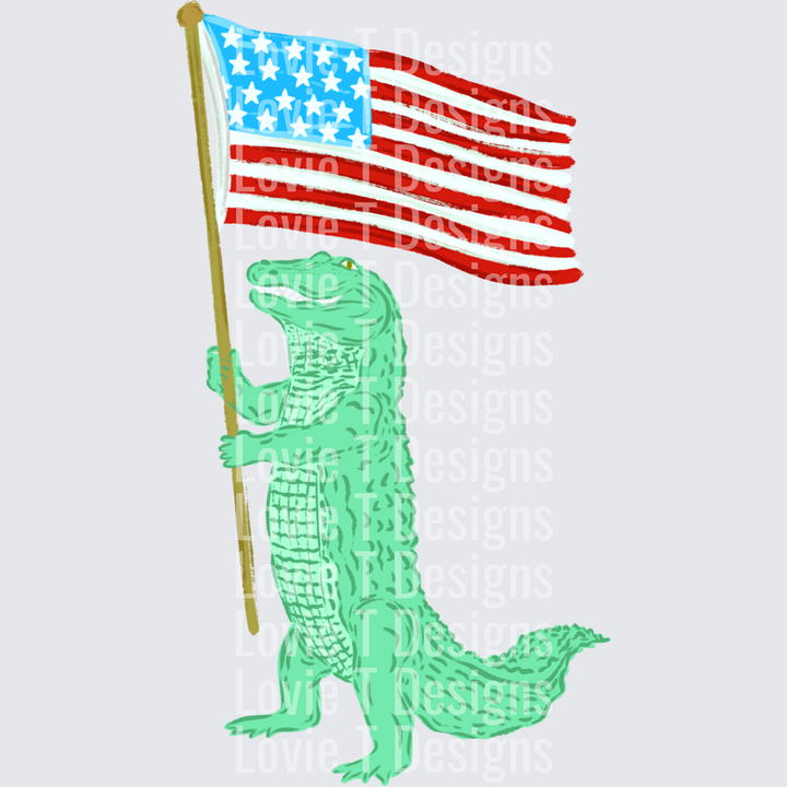 Gator Pocket – DTF Transfer