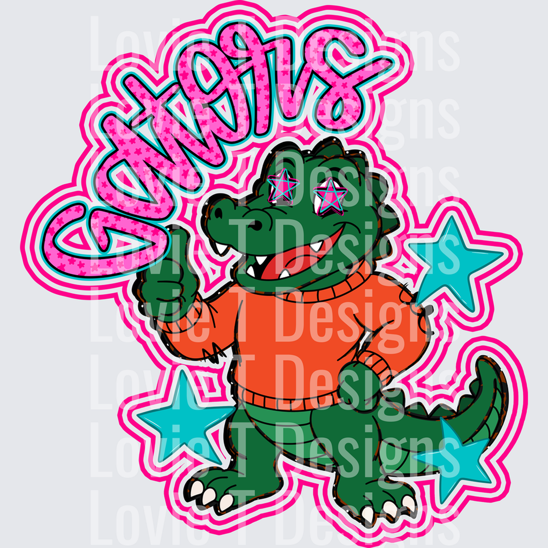 Gators Pink – DTF Transfer