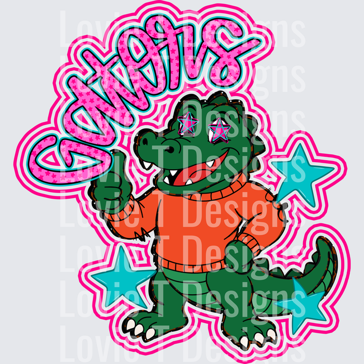 Gators Pink – DTF Transfer