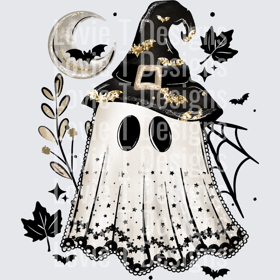 Ghost Witch â€“ DTF Transfer
