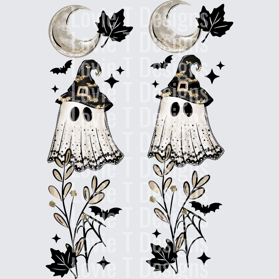 Ghost Witch Sleeve â€“ DTF Transfer