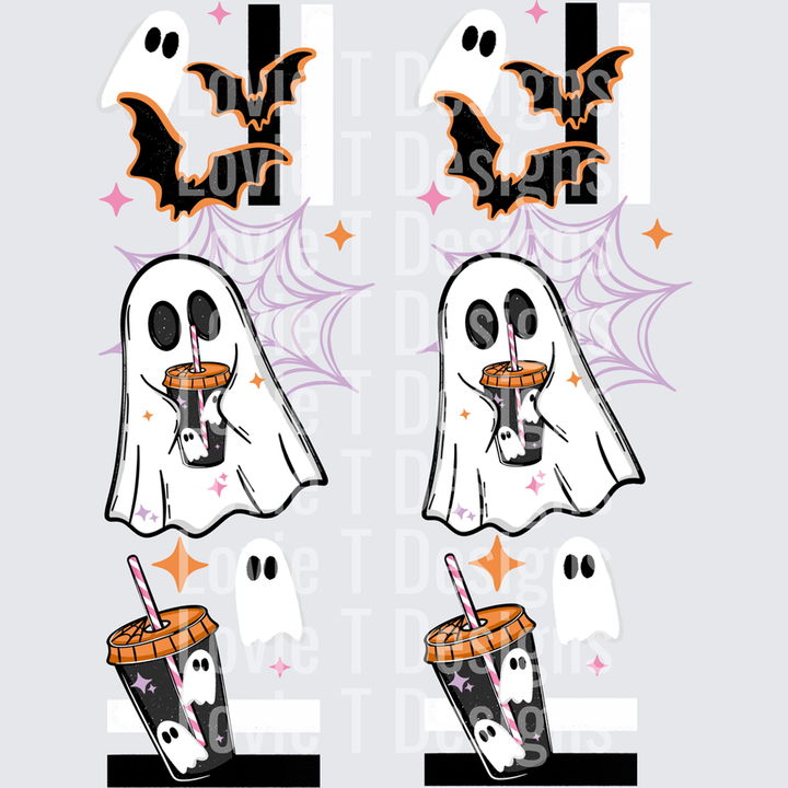 Ghouls Just Want Iced Coffee Sleeve â€“ DTF Transfer