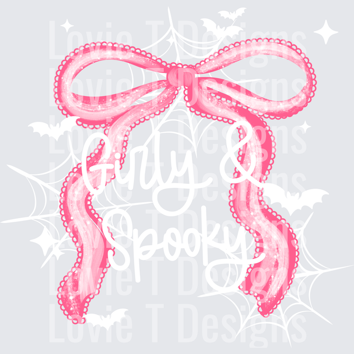 Girly Spooky White – DTF Transfer