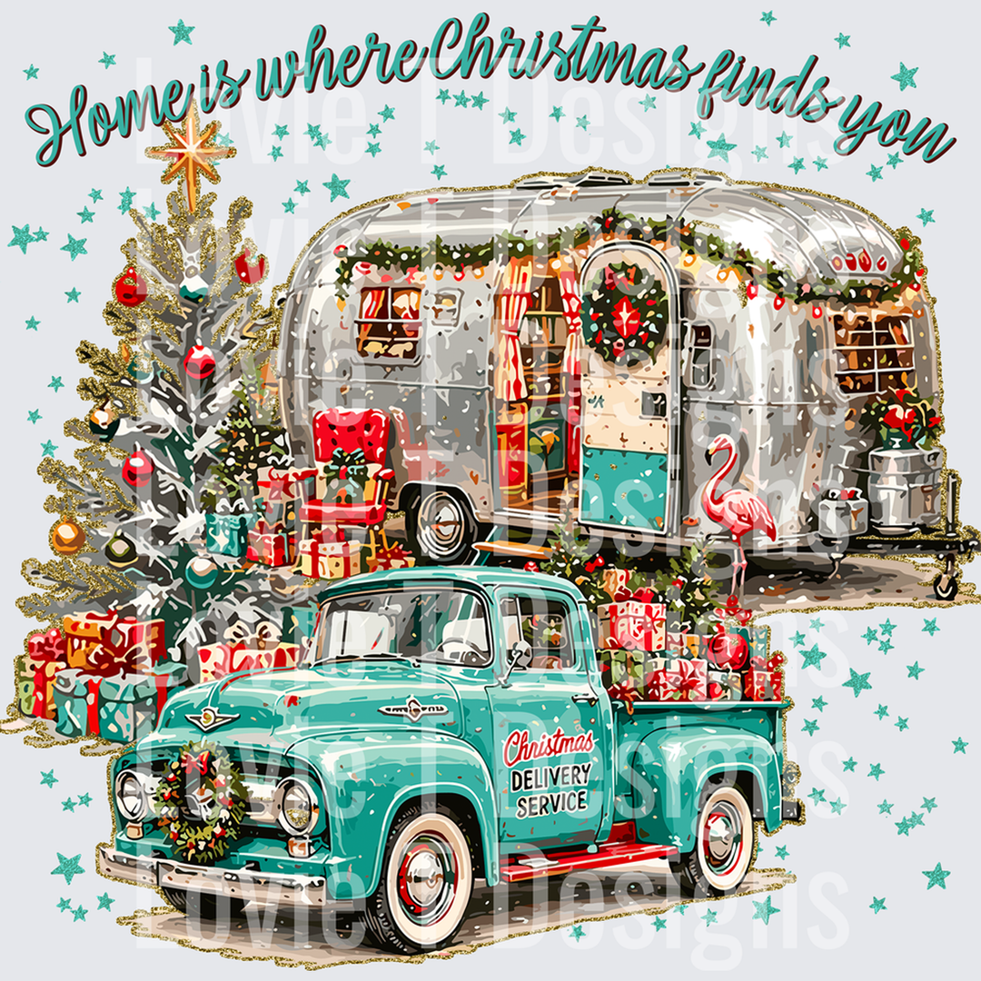 Home is Where Christmas Finds You – DTF Transfer