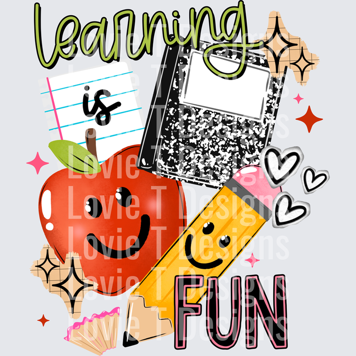 Learning is Fun – DTF Transfer