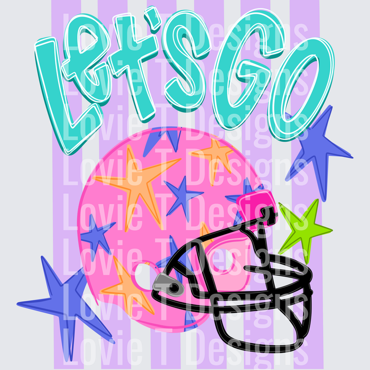 Let's Go – DTF Transfer