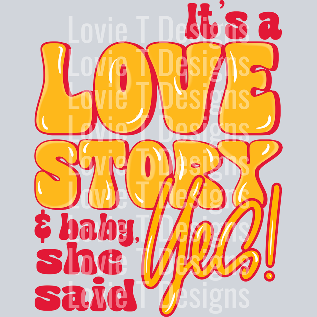 Love Story – DTF Transfer