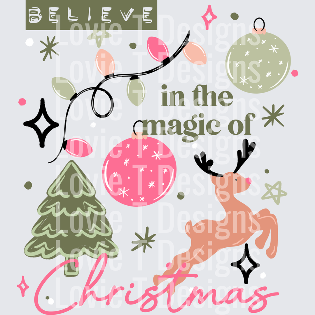 Magic of Christmas – DTF Transfer