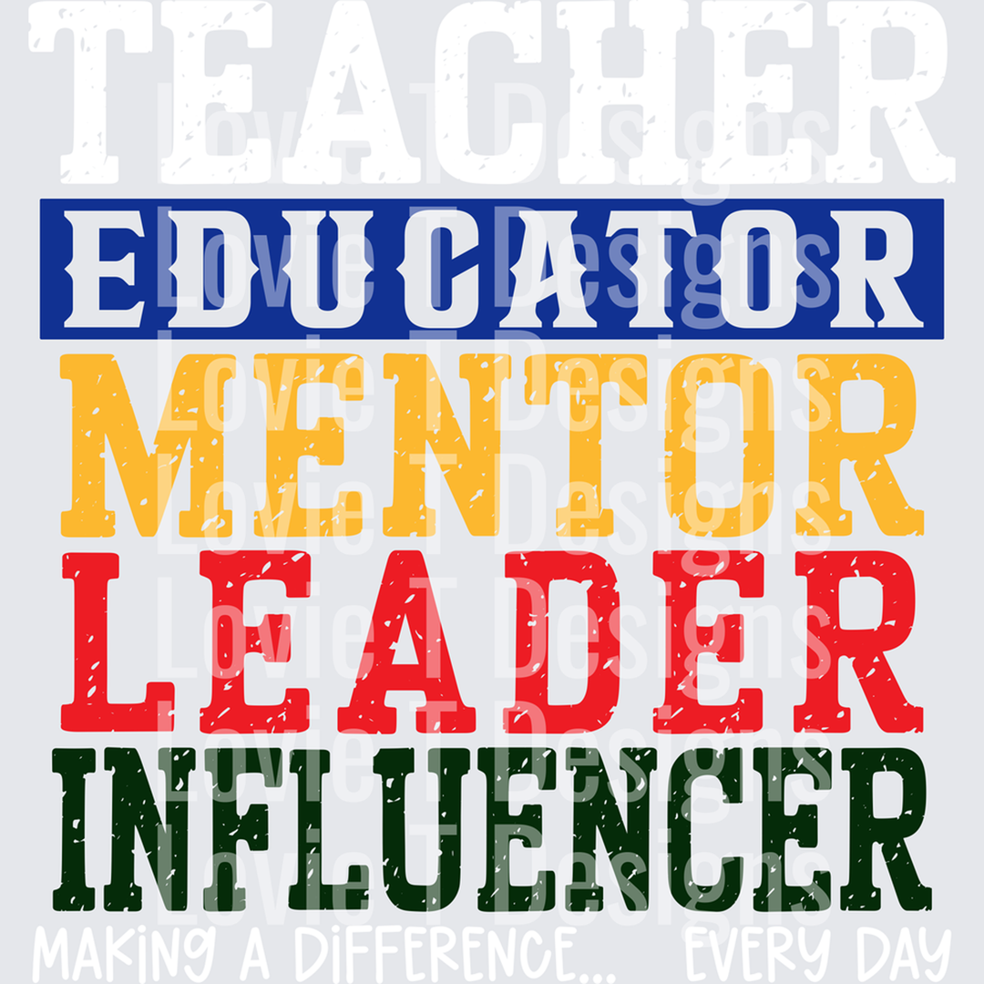 Male Teacher – DTF Transfer