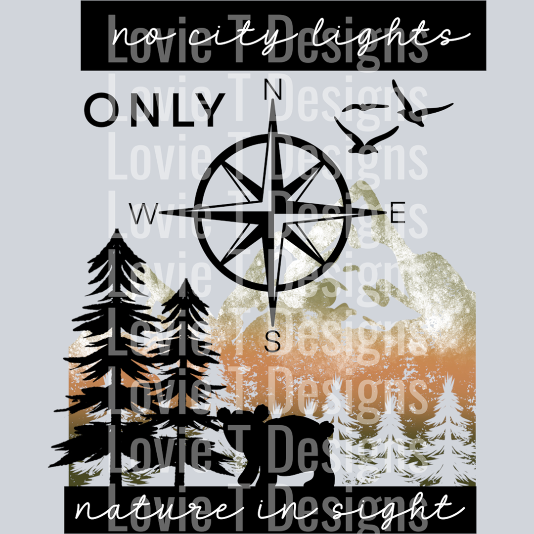 No City Lights – DTF Transfer
