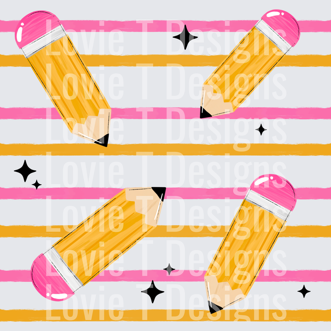 Pencil Stripe – DTF Transfer