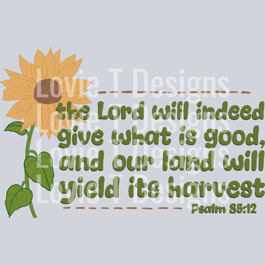 Psalm 85 – DTF Transfer