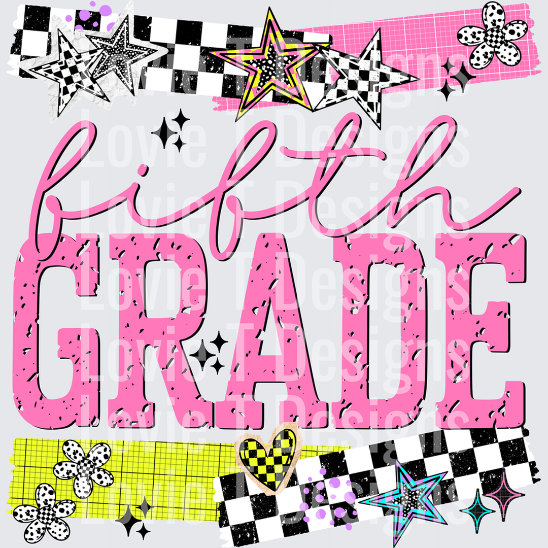 Seeing Stars School Fifth Grade – DTF Transfer
