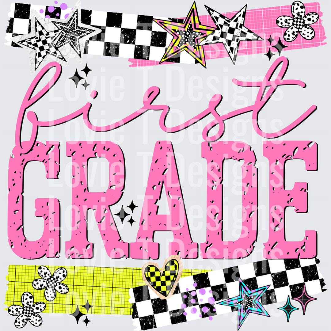 Seeing Stars School First Grade – DTF Transfer