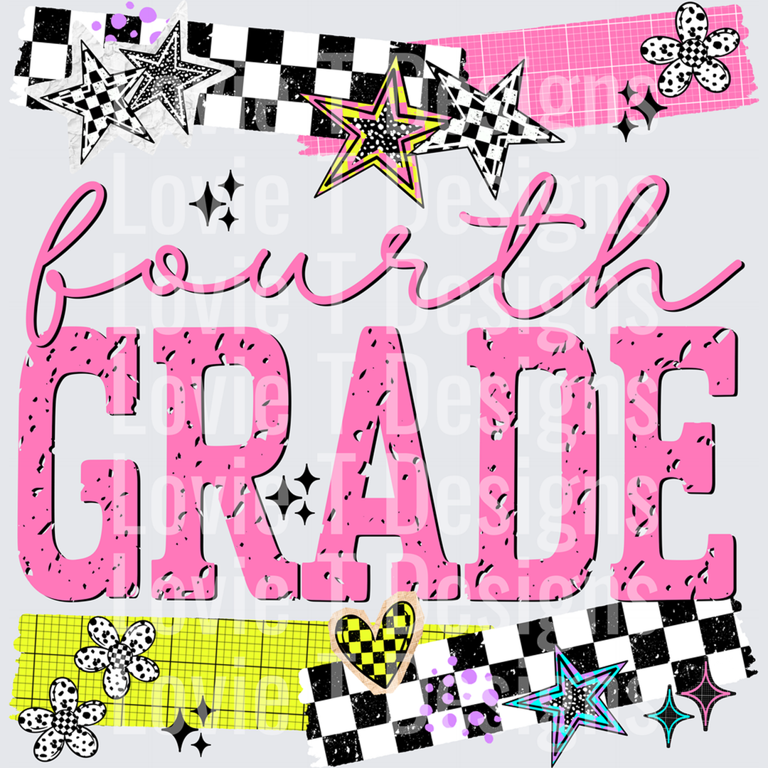 Seeing Stars School Fourth Grade – DTF Transfer