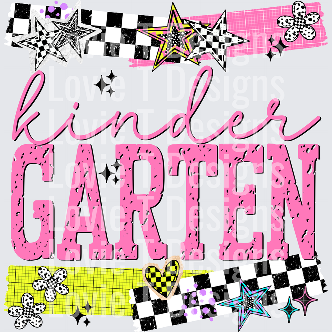 Seeing Stars School Kindergarten – DTF Transfer