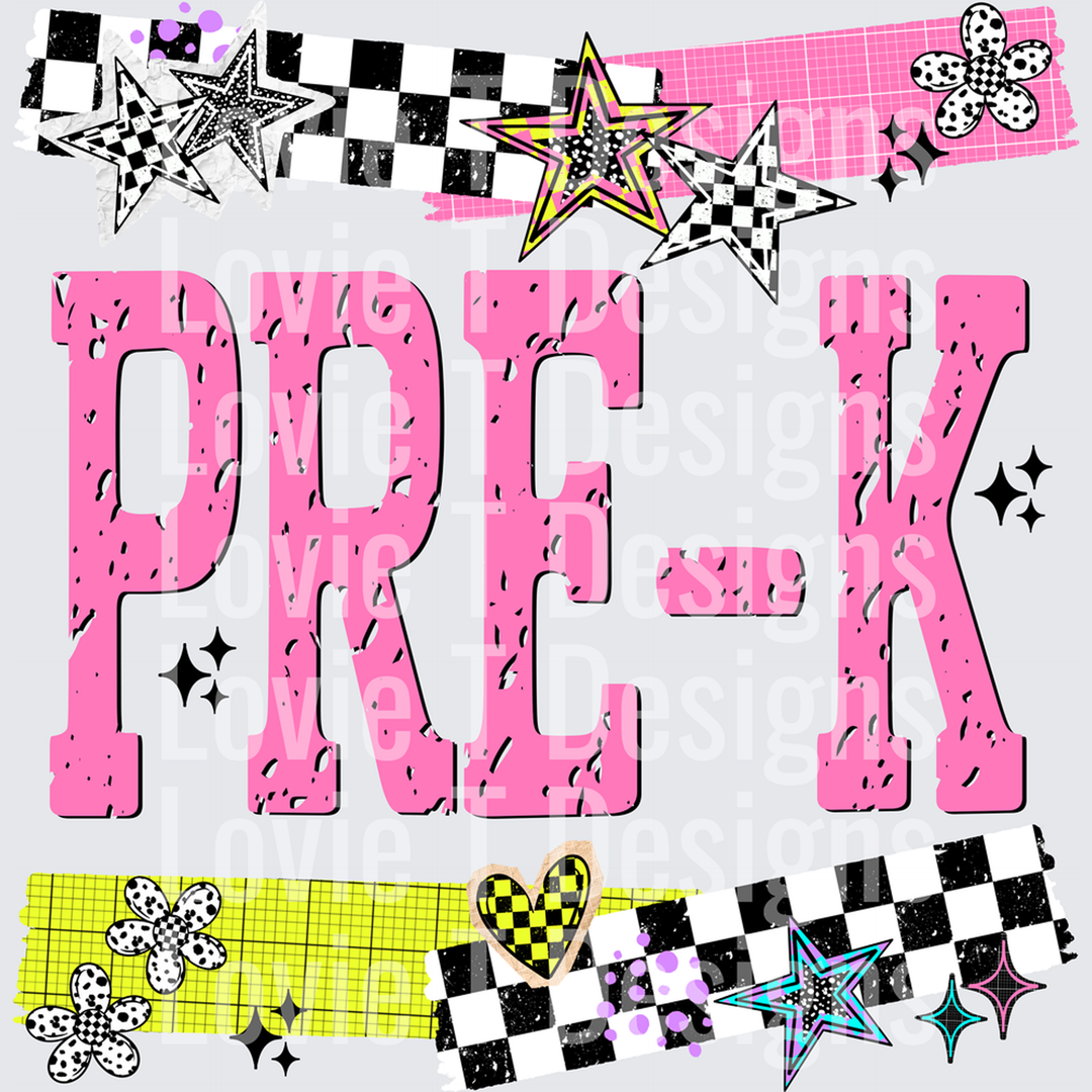Seeing Stars School Pre K – DTF Transfer