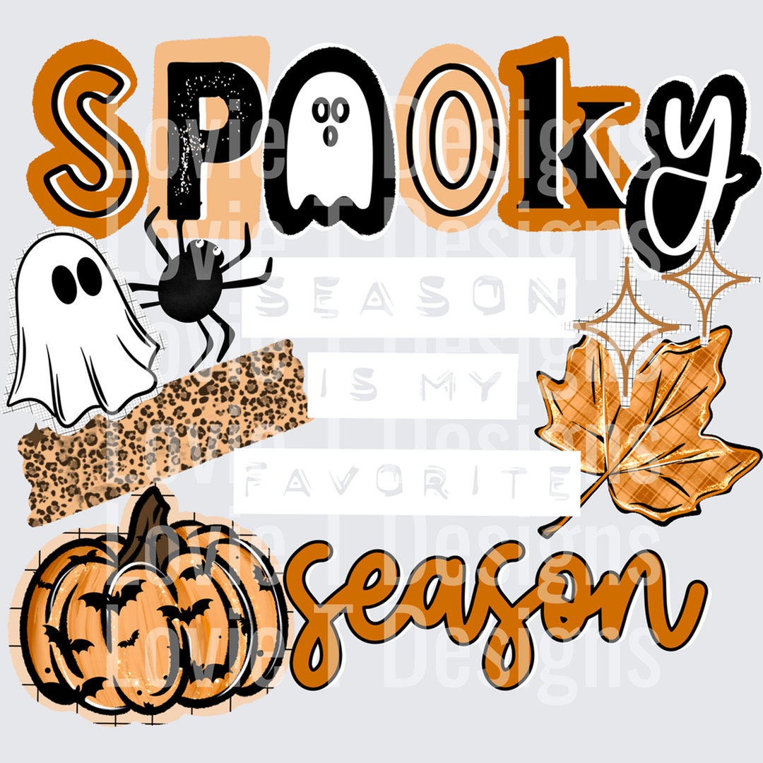 Spooky Season Favorite Season White – DTF Transfer